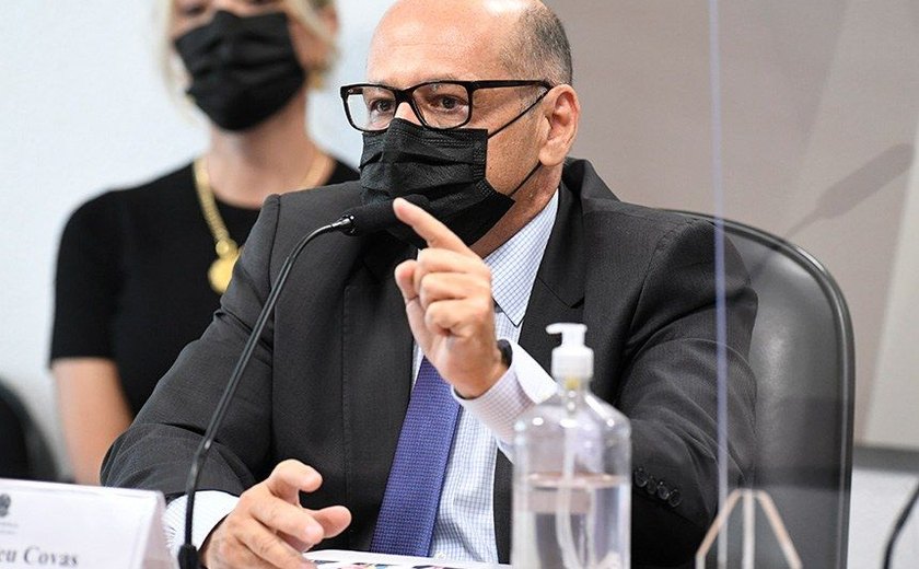 Brasil poderia ter sido primeiro do mundo a vacinar, afirma Dimas Covas à CPI