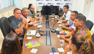 MPF recebe grupos culturais atingidos pelo desastre da Braskem em Maceió