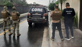 Operação Cesário: suspeito de tráfico morre ao resistir à prisão em Alagoas