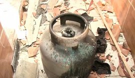 Explosão após vazamento de gás deixa quatro feridos em Maceió