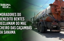 Moradores do Benedito Bentes I reclamam do mau cheiro das caçambas da Sanama