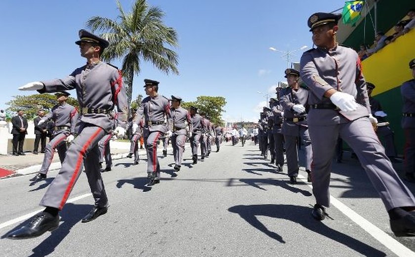 Desfile cívico vai reunir mais de mil militares