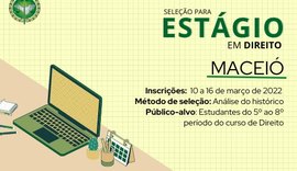 Defensoria Pública abre inscrições para seleção de estágio em Direito nesta quinta-feira