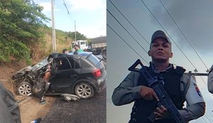Policial militar de Alagoas morre em acidente automobilístico em Pernambuco