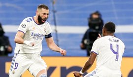 Real reverte vantagem do PSG com três de Benzema e avança às quartas da Champions