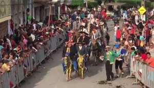 Burralhada mantém tradição na terça de carnaval em Joaquim Gomes
