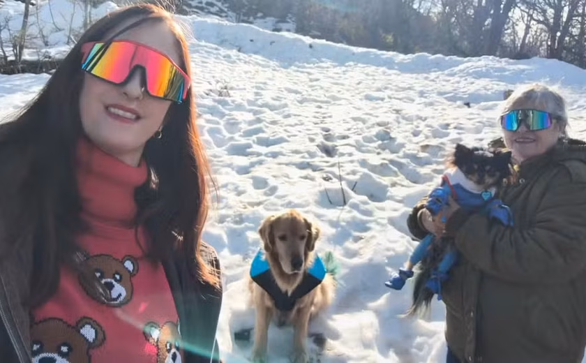 Brasileira morre em acidente de carro na volta de viagem à Argentina com mãe e cachorros