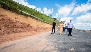 Governador visita obras em Porto Calvo que fortalecem o turismo na região Norte