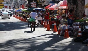 Convívio Social inicia alinhamento de ambulantes na Rua das Árvores