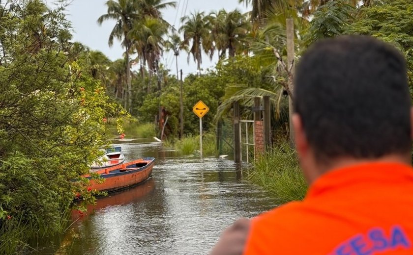 Fortes chuvas atingem Marechal Deodoro e colocam autoridades em alerta