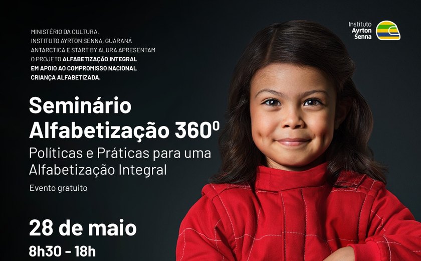 Instituto Ayrton Senna convida educadores de Maceió para Seminário Alfabetização