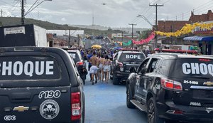 PM/AL garante tranquilidade durante desfile do Bloco Tudo Azul em Murici