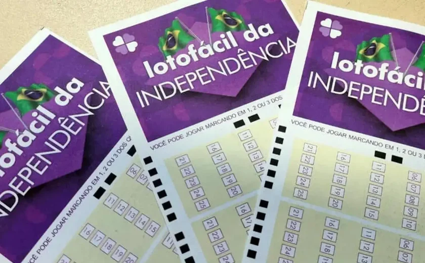 Lotofacil da independência tem 54 apostas com prêmio de R$ 4,2 milhões