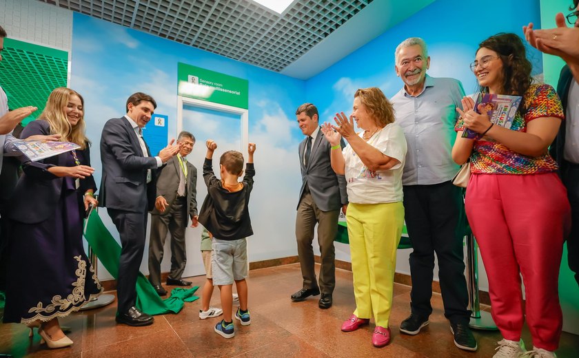 Sala multissensorial para acolher passageiros com TEA é entregue no Aeroporto Zumbi dos Palmares