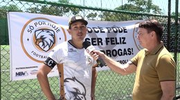 Projeto Social 'Só Por Hoje Futebol Clube' para recuperação de dependentes químicos