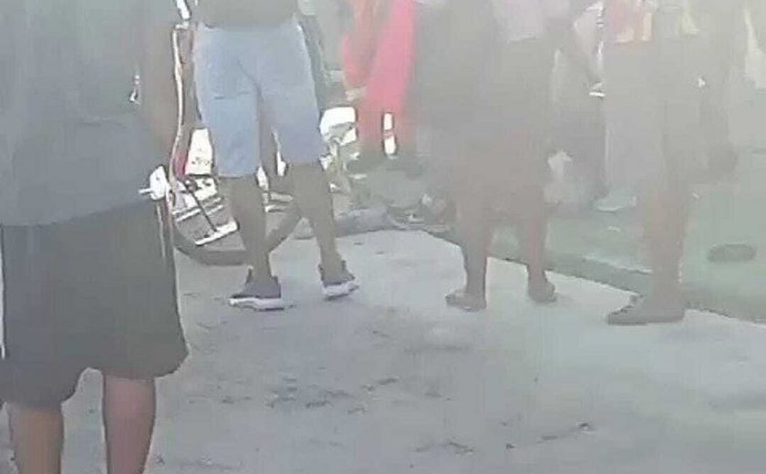 Menor pega moto do pai escondido sofre acidente e fratura o fêmur no Vergel do Lago
