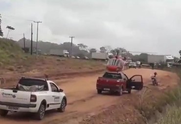 Homens ficam feridos em capotamento em rodovia próximo a Teotônio Vilela