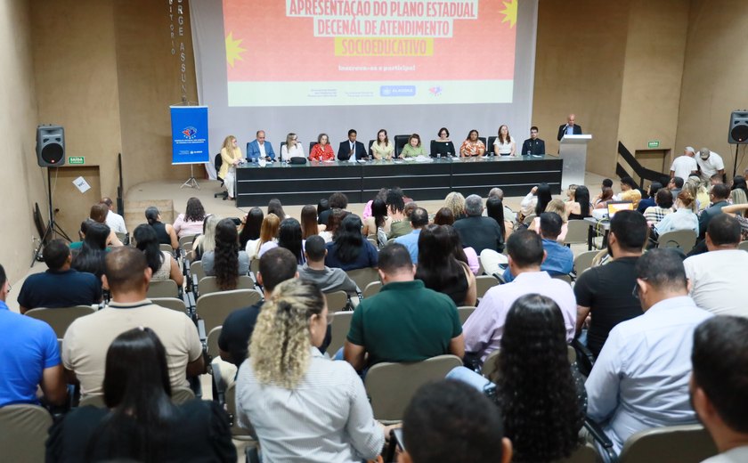 MP/AL vai acompanhar execução do Plano Estadual Decenal de Atendimento Socioeducativo