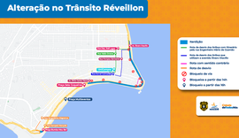 Confira as mudanças no trânsito para o Réveillon na orla de Maceió