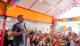 Paulo Dantas realiza entrega a 67ª Creche Cria, em Maribondo