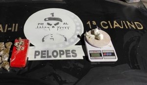 PM apreende drogas e recupera celulares roubados em municípios alagoanos