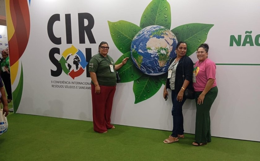 Representantes de Maceió participam de conferência internacional sobre resíduos sólidos