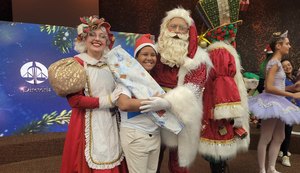 Estudantes da rede estadual são presenteados em Campanha Natal Solidário