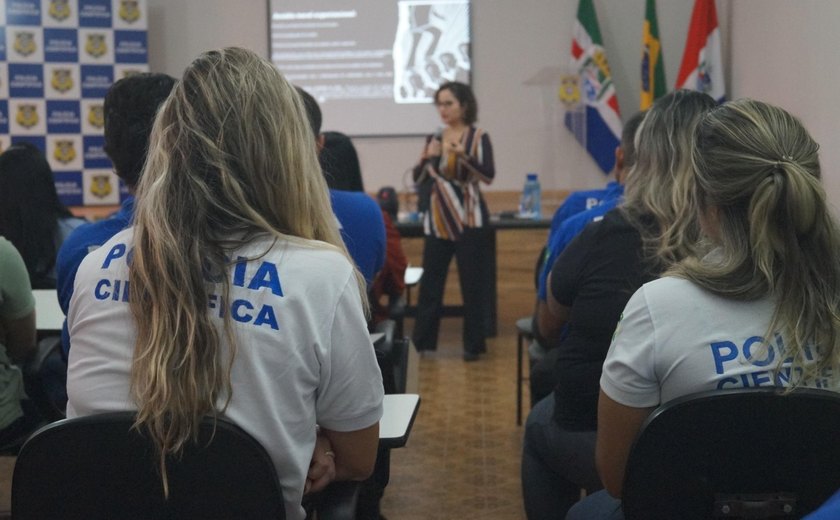 Polícia Científica reforça combate ao assédio com palestra e ações de conscientização