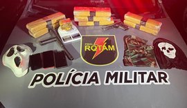 PM/AL prende três durante ações de combate ao tráfico na parte alta de Maceió