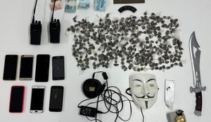 PM apreende ilícitos, prende foragido da Justiça e recupera veículo furtado em ações no interior