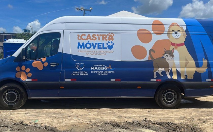 Castramóvel leva atendimentos para cães e gatos da Vila Saem, no Farol, a partir desta quarta (12)