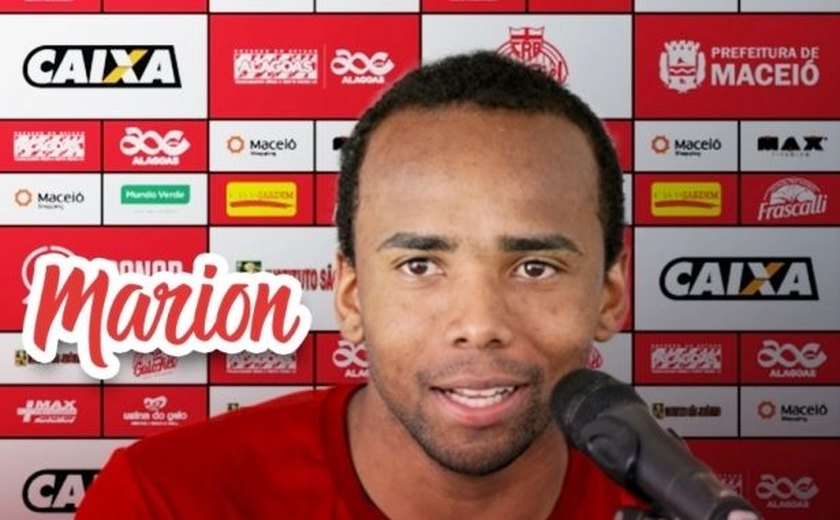 CRB anuncia atacante Marion como novo reforço para disputa da Série B