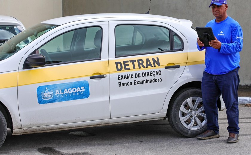 Detran abre 320 vagas extras para exame prático de carro em Arapiraca