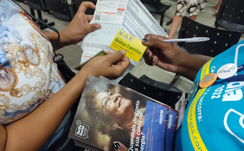 Alagoas têm mais de 190 mil famílias aptas a Tarifa Social de energia elétrica, mas não recebem o benefício por falta de cadastro