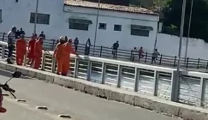 Corpo de Bombeiros retoma buscas por homem que desapareceu ao pular em barragem em Palmeira dos Índios