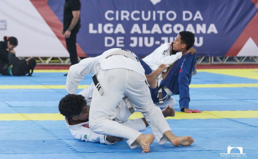 Maceió recebe a primeira etapa da Liga Alagoana de Jiu-Jitsu em julho