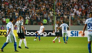 CSA é goleado por 4 a 0 pelo Atlético-MG e permanece na zona de rebaixamento