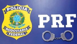 PRF em Alagoas prende duas pessoas durante fiscalizações nesta quinta-feira