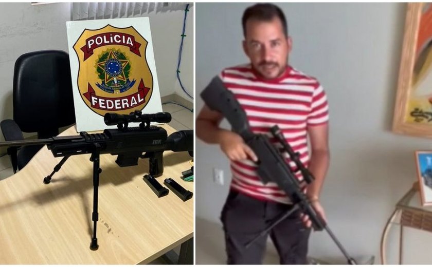 Dino anuncia prisão do bolsonarista que ameaçou matar Lula na posse e divulga foto das armas