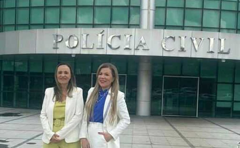 Delegadas de Alagoas vão Brasília para troca de informações sobre atendimento à mulher vítima de violência doméstica