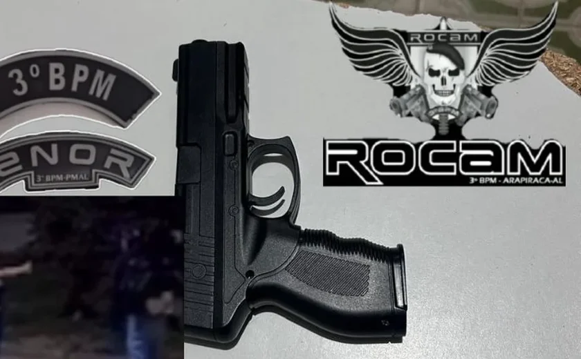 Protetora de animais é presa após ameaçar motoboy com arma em Arapiraca