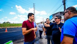 Prefeito acompanha avanço de obras na parte alta de Maceió