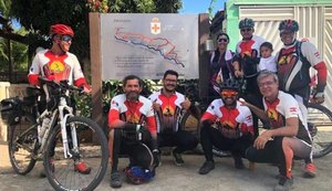 Cicloturistas alagoanos vão realizar expedição de Alagoas até a Bahia