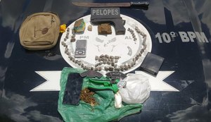 Polícia Militar intensifica combate ao tráfico de drogas em Maceió e na região Agreste