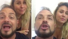 O tempo fechou! Ex-paquita e marido se envolvem em barraco com clientes
