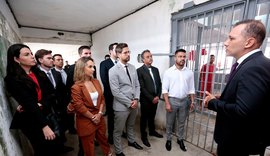 Novos juízes do TJ visitam unidades do sistema prisional em Maceió