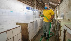 Mercado e feira do Tabuleiro recebem mutirão de limpeza nesta segunda (25)