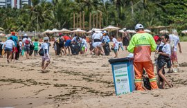 Alurb realiza mutirão de limpeza na praia de Cruz das Almas nesta sexta-feira (16)