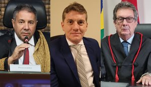 Márcio Roberto, Adivaldo Batista e Valter Acioly formam lista tríplice do TJ/AL
