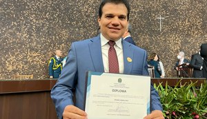 Diplomado, Ricardo Nezinho renova compromisso de trabalho com os alagoanos